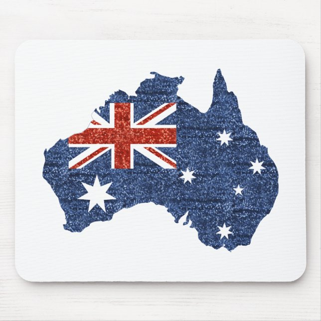 Mousepad bandeira australiana sequencial (Frente)