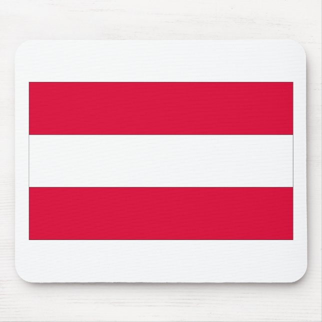 Mousepad Bandeira austríaca (Frente)