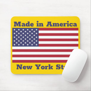 Mousepad Bandeira Azul Vermelho Patriótico, Estrelas E Band