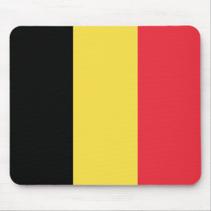 Mousepad Bandeira belga patriótica