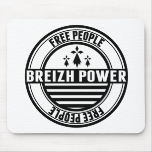 Mousepad bandeira Breizh Bretanha Bretão free celebridades