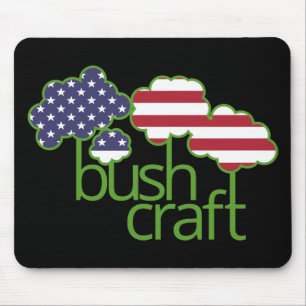 Mousepad Bandeira Bushcraft USA