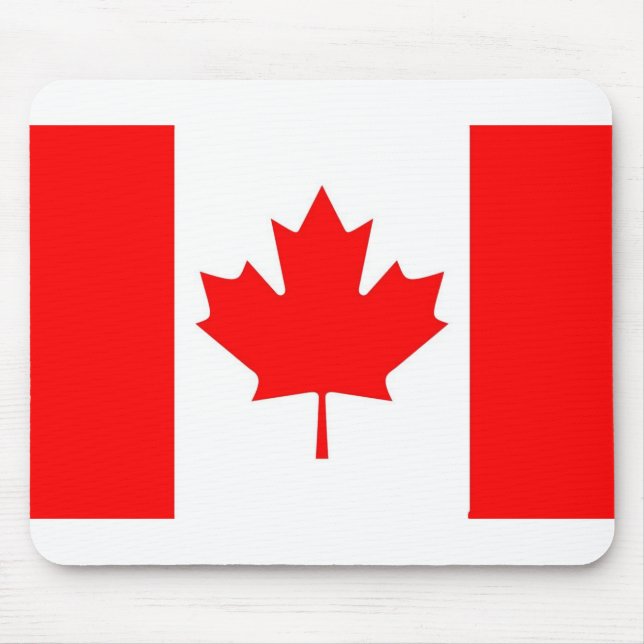 Mousepad Bandeira-Canadense (Frente)