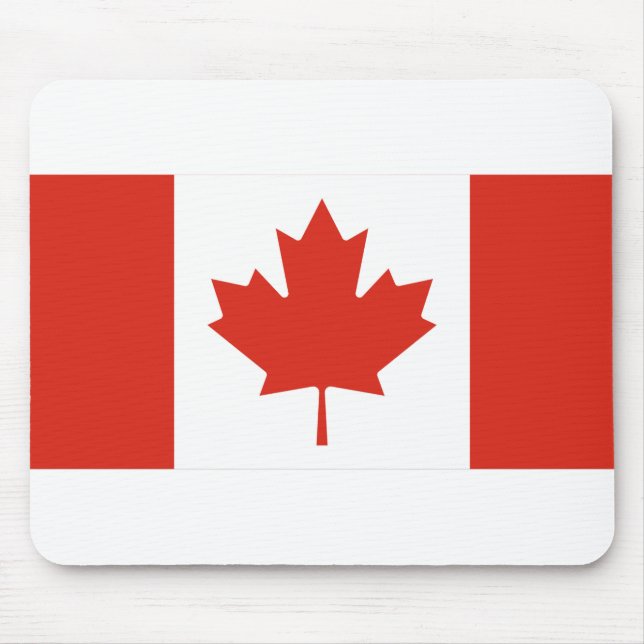 Mousepad bandeira canadense (Frente)