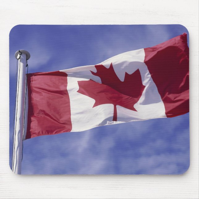 Mousepad bandeira canadense (Frente)