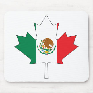 Mousepad Bandeira canadense mexicana