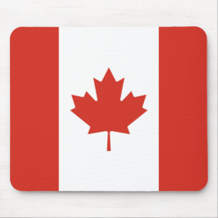Mousepad Bandeira Canadense Patriótica