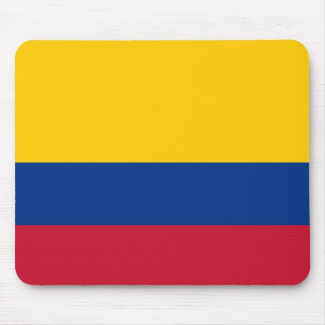 Mousepad bandeira colombiana (Frente)