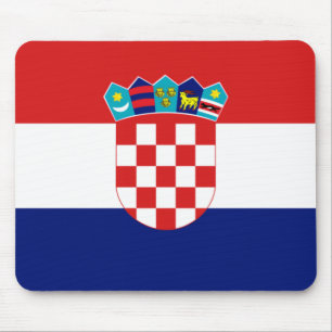 Mousepad Bandeira croata - Trobojnica