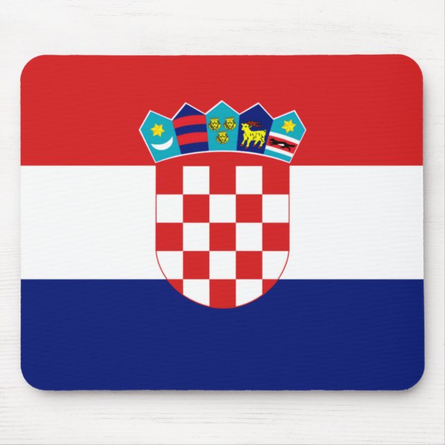 Mousepad Bandeira croata - Trobojnica (Frente)
