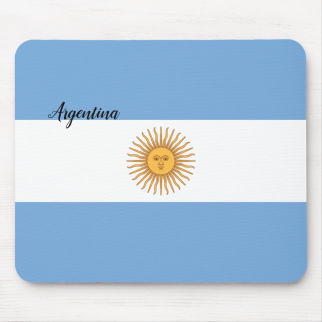 Mousepad Bandeira da Argentina (Frente)