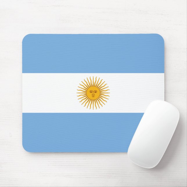 Mousepad Bandeira da Argentina (Com mouse)