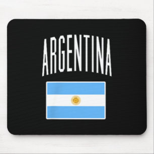 Mousepad Bandeira da Argentina Torcedor de Futebol Argentin