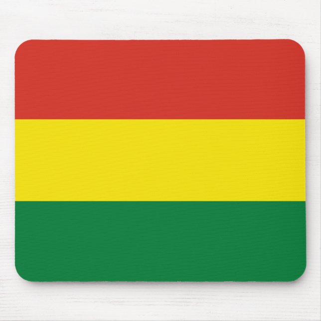 Mousepad Bandeira da Bolívia (Bolívia) (Frente)