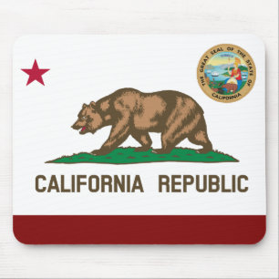 Mousepad bandeira da Califórnia