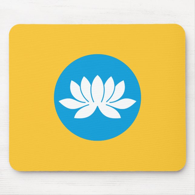Mousepad Bandeira da Calmúquia (Frente)