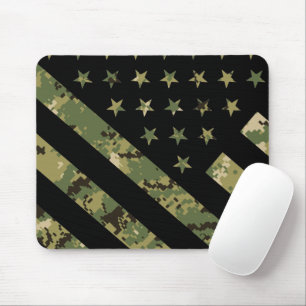 Mousepad Bandeira da Camuflagem Digital Militar dos EUA