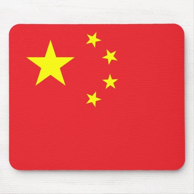 Mousepad Bandeira da China (Frente)