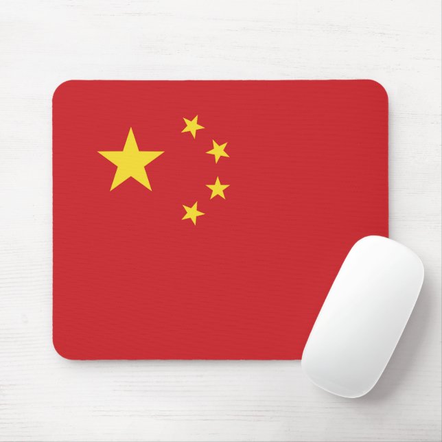 Mousepad Bandeira da China (Com mouse)