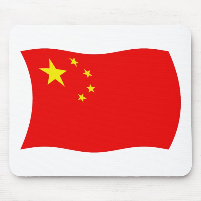 Mousepad Bandeira da China (Frente)
