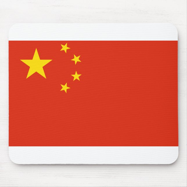 Mousepad Bandeira da China (Frente)