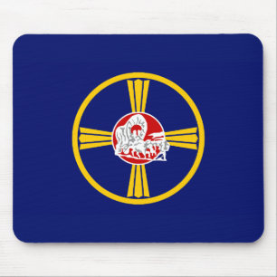 Mousepad Bandeira da Cidade de Omaha (Nebraska)