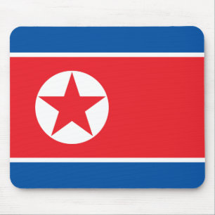 Mousepad Bandeira da Coreia do Norte (RPDC)