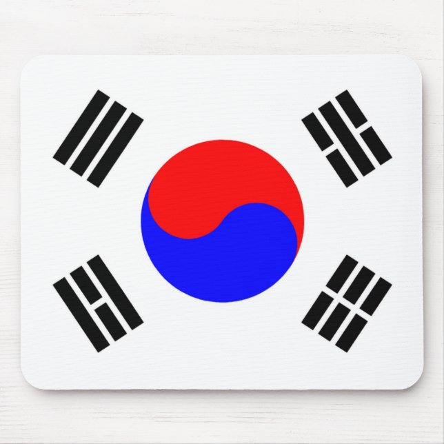 Mousepad Bandeira da Coreia do Sul (Frente)