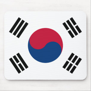 Mousepad Bandeira da Coreia do Sul (Coreia do Sul)