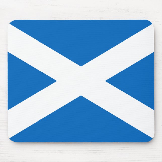 Mousepad Bandeira da Escócia - Bratach na h-Alba (Frente)