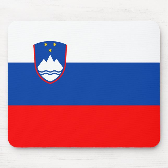 Mousepad Bandeira da Eslovênia (Frente)
