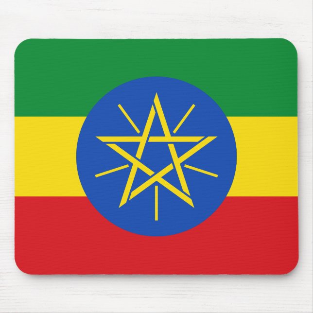 Mousepad Bandeira da Etiópia (Frente)