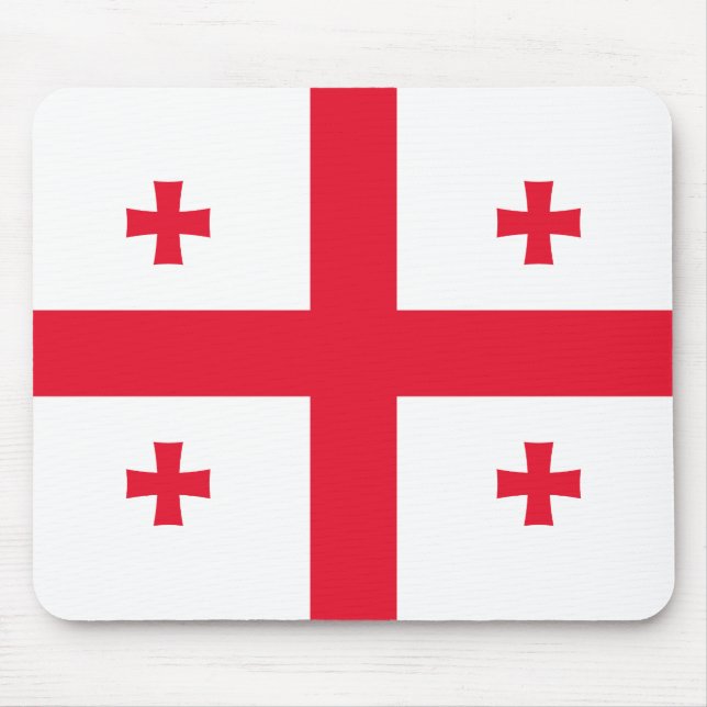 Mousepad Bandeira da Geórgia (Frente)