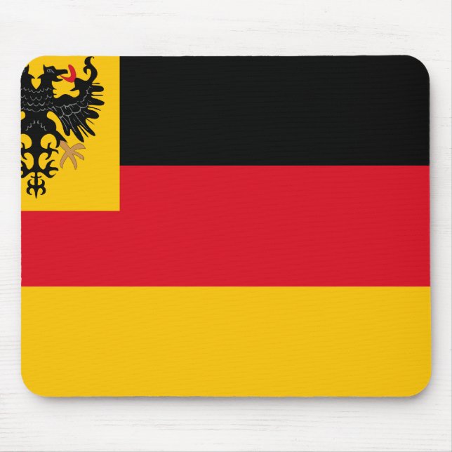 Mousepad Bandeira da guerra o marinho alemão 1848 1852 do (Frente)