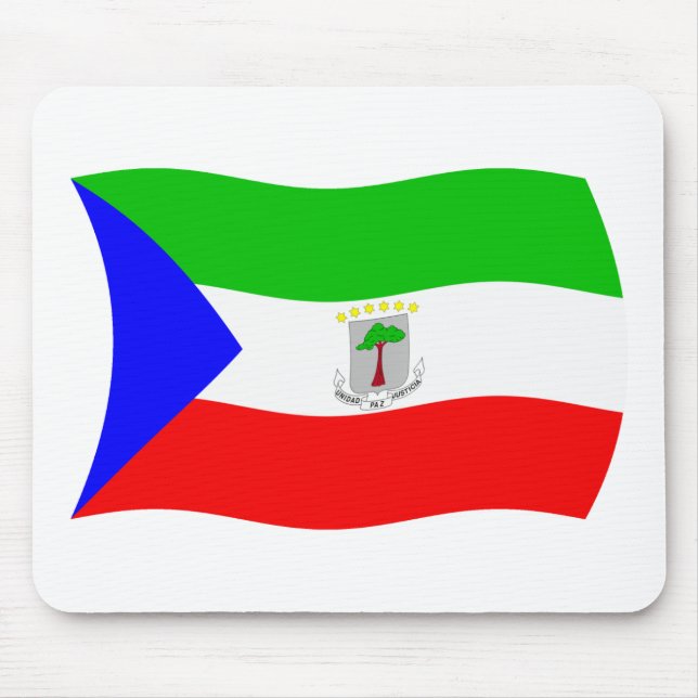 Mousepad Bandeira da Guiné Equatorial (Frente)