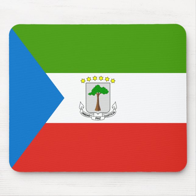 Mousepad Bandeira da Guiné Equatorial (Frente)
