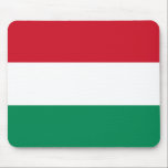 Mousepad Bandeira da Hungria<br><div class="desc">Produtos de Sinalizador Mundial Personalizáveis - Sinta-se livre para adicionar seu próprio texto.</div>
