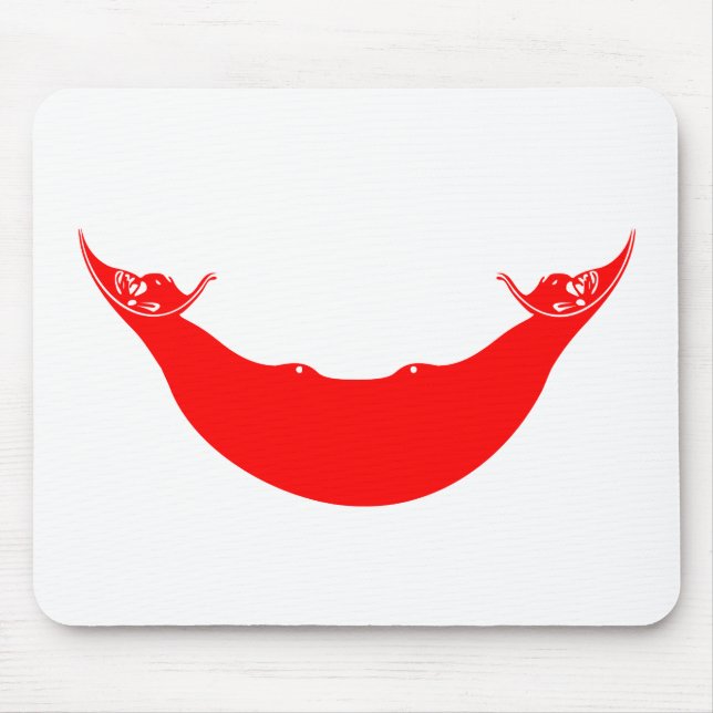 Mousepad Bandeira da Ilha da Páscoa (Rapa Nui) (Frente)