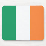 Mousepad Bandeira da Irlanda<br><div class="desc">Bandeira patriótica da Irlanda.</div>