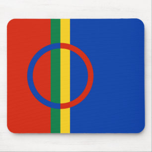 Mousepad Bandeira da Lapónia (Natal) (Sami) (Laplander)