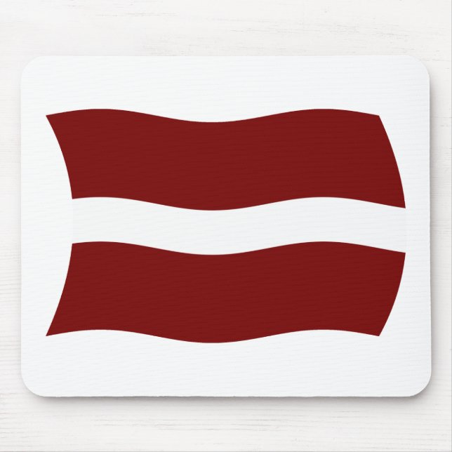 Mousepad Bandeira da Letônia (Frente)