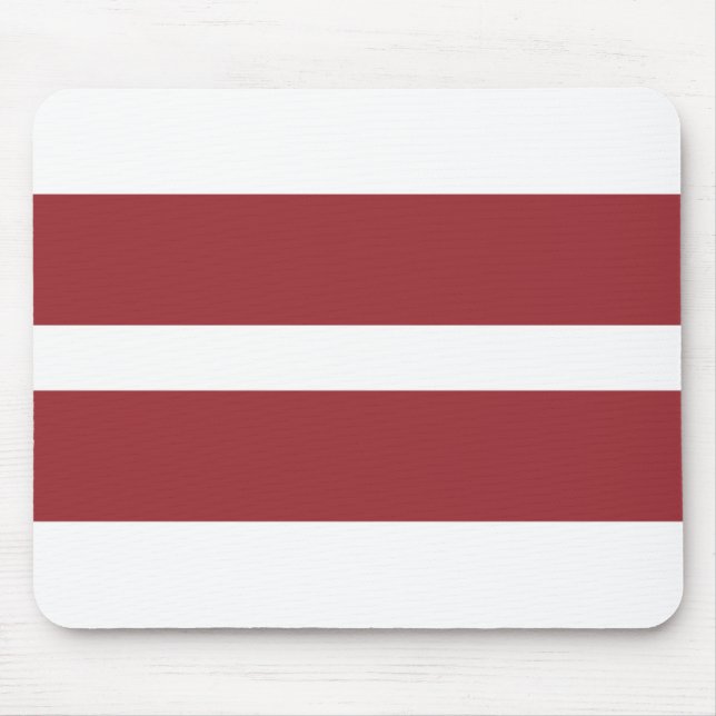 Mousepad Bandeira da Letónia (Frente)