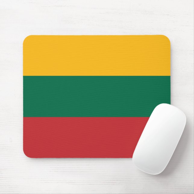 Mousepad Bandeira da Lituânia (Com mouse)