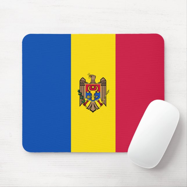 Mousepad Bandeira da Moldávia (Com mouse)