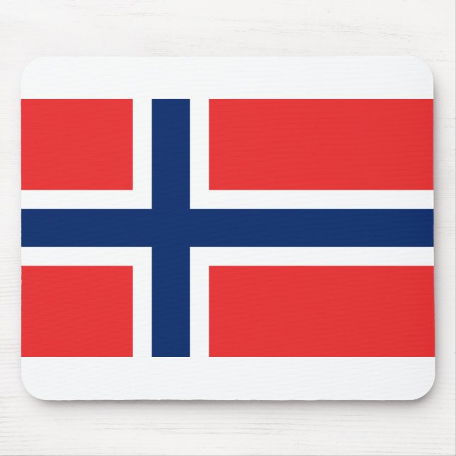 Mousepad Bandeira da Noruega (Frente)