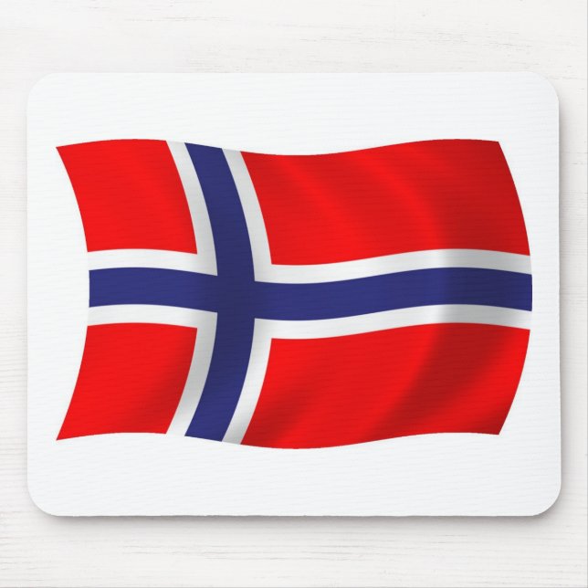 Mousepad Bandeira da Noruega (Frente)