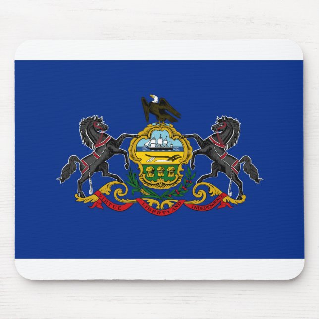 Mousepad Bandeira da Pensilvânia (Frente)