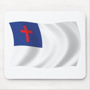 Mousepad Bandeira da Religião Cristã