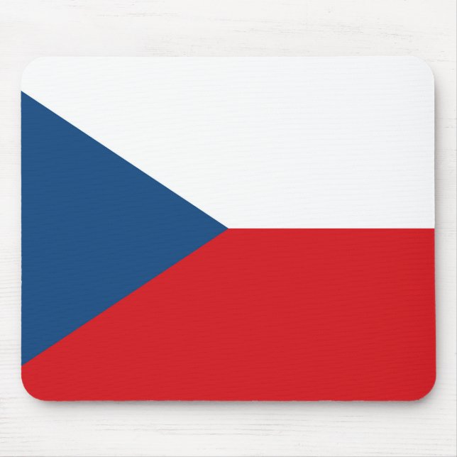Mousepad Bandeira da República Checa (Frente)