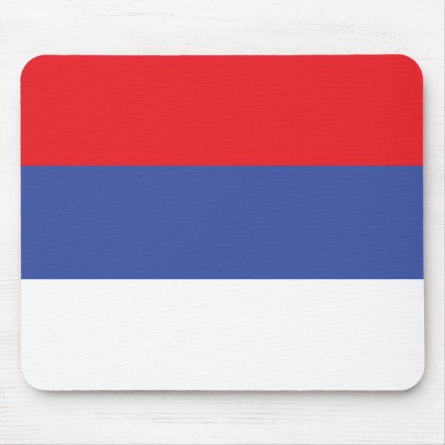 Mousepad Bandeira da República Sérvia (Frente)